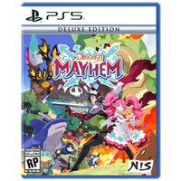 Disgaea Mayhem Édition de luxe pour PlayStation 5-Magichange en action : Prenez le contrôle direct du combat dans ce spin-off RPG d’action de la série Disgaea! Battez des centaines d’ennemis avec des armes classiques de Disgaea, dont l’épée, le fusil, le poing et la hache