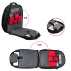 Swissdigital - Sac à dos noir NEPTUNE avec localisateur SDD-PROTECTION DES DONNÉES RFID : Voyagez en toute tranquillité. Le compartiment de protection RFID intégré protège vos données personnelles (par exemple cartes de crédit, passeports et permis de conduire) contre l'accès par les scanners RFID.