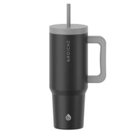 GROSCHE - Aspen Gobelet Isolé avec Poignée - 40 oz - Noir Graphite-Capacité de 40 oz
