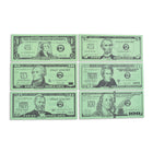 Ensemble de jeux de rôle Learning Advantage -CONCEPTION RÉALISTE - Fabriqués en papier, les billets sont de taille réelle et correspondent à la monnaie américaine. Ils sont recto-verso et incluent même les mêmes images de buste que celles présentées sur la vraie monnaie !