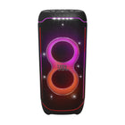 JBL - PartyBox Ultimate - Imposante Enceinte de Soirée, avec un Son Puissant, un Jeu de Lumière Multidimensionnel et un Design Résistant aux Éclaboussures-Diffusez de la musique haute définition où que vous soyez grâce à la JBL PartyBox Ultimate, y compris la technologie 3D Dolby Atmos via Wi-Fi. Vous prenez un appel ou faites défiler votre feed ? Allez-y, votre musique ne sera pas interrompue. Passez facilement au Bluetooth et continuez à profiter d’expériences audio fluides, que vous soyez à l’intérieur o
