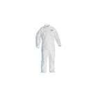 Kimberly-Clark – Combinaison Kleenguard A40, blanc, élastique, 4T grand, 12/paquet (44315)-Matériau : Microporeux