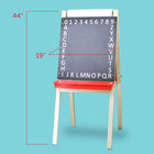 Crestline - Chevalet pour enfant avec rouleau de papier - 112 cm (h.) x 48 cm (l)-Deux plateaux en plastique robustes sont suffisamment grands pour accueillir des pots de peinture et du matériel artistique.