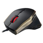 Adesso - iMouse X3 - Souris de jeu ergonomique RGB filaire USB - noir-Design confortable pour usage prolongé