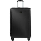 CHAMPS - Ensemble de bagages extensibles à 8 roues - 3 pièces - à parois rigides Collection Iconic II - Noir-Serrures TSA sur les 3 pièces