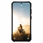 UAG - Pathfinder Compatible MagSafe Coque Renforcée Galaxy S24 FE Noire-Cadre ultra-léger résistant aux impacts.