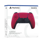 Sony - Manette sans fil DualSense pour PlayStation 5 - Rouge cosmique-Faites l'expérience de différents niveaux de force et de tension lorsque vous interagissez avec votre équipement et vos environnements de jeu
