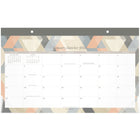 Cambridge - Sous-main mensuel Triad 2025 - 10 7/8 po H x 17 3/4 po l - bilingue-Format des pages : 10 7/8 po H x 17 3/4 po l