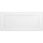 Enveloppes à fenêtre pleine face LUX #10 - 4-1/8 po x 9-1/2 po - 80 lb - blanc - paquet de 50-Dimensions : 4 1/8 po L x 9 1/2 po l