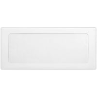 Enveloppes à fenêtre pleine face LUX #10 - 4-1/8 po x 9-1/2 po - 80 lb - blanc - paquet de 50-Dimensions : 4 1/8 po L x 9 1/2 po l