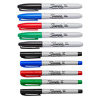 Sharpie - Marqueurs permanents, pointes fine et ultrafine, couleurs assorties, 10 unités-Les couleurs intensément brillantes créent des impressions éclatantes