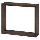 Hudson&Canal - Console Osmond 91 cm de largeur - Brun aulne-Le plateau de table a une capacité de poids de 50 lb