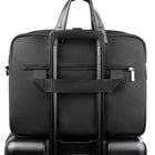 Bugatti - Mallette d’affaires de la Collection Blake pour portable 15,6po - Noir-Porte-clés intégrée, pratique pour garder vos clés toujours accessibles et en sécurité