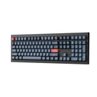 Keychron - V6 Max Interrupteur interchangeable RGB rétroéclairé version bouton - Interrupteur brun - Noir-Touches OSA profile double-shot en PBT pour une sensation tactile premium, durabilité et légendes durables