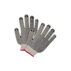 Zenith Safety - Gants À Pois, Poly/Coton, Deux Côtés, Calibre 7, T-Grand, paquet de 120-Revêtement Deux côtés