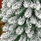 HOMCOM - Arbre de Noël Artificiel 7 Pieds à Branches Réalistes Vert-Base solide et durable pour une meilleure stabilité