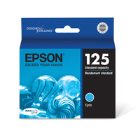 Epson - T125 Cartouche d'encre - Capacité standard - Cyan-Cyan   