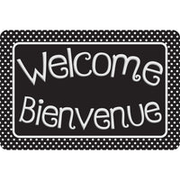 Ashley Productions - The Original Fun Mat - Tapis de Bienvenue - 15 -5" x 23 -5" - Bienvenue-Mesure et design : Le tapis de bienvenue Bienvenue mesure 15,5 po x 23,5 po.