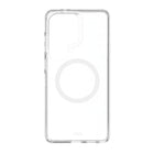AXS - Crystal Shield D3O Magsafe Compatible pour Samsung Galaxy S26 Ultra - Transparent-Testé pour des chutes de 8 pieds, soutenu par la technologie D3O  