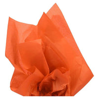 JAM Paper - Papier de soie - Orange - 50 feuilles-Couleur : Orange | Parfait pour les anniversaires, les fêtes et toutes les occasions de cadeaux