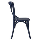 Modway - Gear Fauteuil d’appoint de salle à manger - Bleu Minuit-8