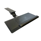 IntekView - Plateau pour clavier Summit - 25" x 10" - Gaucher - Rails 18"-Plage de hauteur de 12½" (318 mm) : 7" vers le haut / 5½" vers le bas
