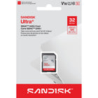 SanDisk - Carte SDHC UHS-I Ultra Plus 32 Go-Enregistrement de vidéos Full HD