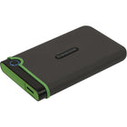 Transcend - Disque dur portable USB 3.1 Storejet 25M3 - 2 To - Gris fer-USB Type-A pris en charge. Durable et fiable.