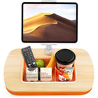 ShoppingAll - Coussin Support Réglable Pour Tablette Avec Bol À Collations - Orange-8