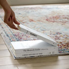 Modway - Success Médaillon vintage Merritt Transitional Transitional Diused Floral Vintage Tapis 4 pi l x 6 pi L - Multicolore-Résistant aux taches / Facile à nettoyer