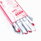 Pentel – Stylo à bille Floatune – 0,8 mm – rouge – paquet de 12-Longueur d'écriture 850m