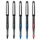 uni-ball - Stylos à bille roulante Vision Needle – 0,5 mm – couleurs assorties – paquet de 5-Couleur de l'encre : Assorti