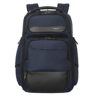 Targus - Sac à dos 15-16 po HeritageLuxe - Bleu-Compartiment dédié à l'ordinateur portable utilisant la protection SafePort SafeSling en instance de brevet