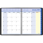 AT-A-GLANCE - Cahier de rendez-vous mensuel QuickNotes 2025 - 10 7/8 po H x 8 1/4 po l - Noir - Anglais-Un mois par page sur deux pages avec colonne pour les listes, les notes et les choses à faire; et reference des mois passes et futurs
