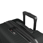 Bugatti - Valise d'enregistrement 30po à roulettes pivotantes de la collection Berlin - Charbon-Poignée de chariot télescopique à hauteur réglable pour un confort d’utilisation