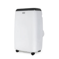 BLACK+DECKER - Climatiseur portatif SACC/CEC 10 000 BTU avec chauffage-UNITÉ COMBO DE CHAUFFAGE ET DE CLIMATISATION PORTABLE - Notre climatiseur et chauffage compact double de 10 000 BTU SACC/CEC (14 000 BTU ASHRAE) (17,32 x 13,2 x 27,2 pouces et 66,6 lb) vous gardera au frais et à l'aise pendant l'été et bien au chaud en hiver. Une vitesse de ventilateur réglable, avec oscillation automatique de l'air de haut en bas, refroidit l'air jusqu'à 61 degrés Fahrenheit au réglage le plus froid et chauffe jusqu'à 8