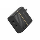 Otterbox - Chargeur Mural Double à Charge Rapide PD USB-C 30W - Noir-Chargement jusqu'à 3,6 fois plus rapide* pour ne pas manquer les moments qui comptent le plus