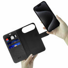 Blu Element - Étui Folio 2-in-1 pour iPhone 17 Air - Noir-Ajustement précis avec accès facile à tous les ports