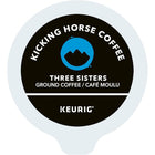 Kicking Horse Coffee - Dosettes de café K-Cup, torréfaction moyenne Three Sisters - paquet de 24-Aromes : Fruits Séchés Sucrés, Noix De Coco Grillée Et Malt Chocolaté.