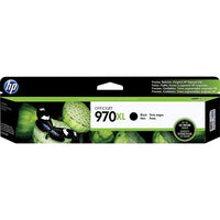 HP 970XL Cartouche d’encre noire à rendement élevé d’origine (CN625AM)-Couleur: Noir