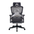 TygerClaw - Chaise de Bureau Ergonomique Dossier Haut avec Appui-Tête-Ajustez facilement vos accoudoirs dans plusieurs directions avec une simple commande à une main