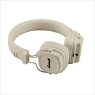 Marshall - Casque sans fil supra-auriculaire Major V - Crème-Plus de 100 heures d’autonomie