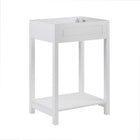 Modway - Altura 24" Armoire de toilette de salle de bain (lavabo non inclus) - Blanc-Armoire de toilette moderne pour salle de bain