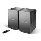 Edifier - R1280T Enceintes de bibliothèque alimentées par batterie de style technologique - Noir-Entrées RCA doubles pour éviter de replonger différents appareils. Branchez-en deux à la fois pour plus de commodité