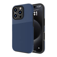 AXS - PROTech Plus Étui mince anti-choc avec double couches pour Apple iPhone 16 Pro - Bleu Astral-Résistant aux chutes jusqu’a 10 pieds