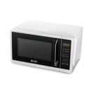 Commercial Chef - Four à micro-ondes de comptoir de 0,9 pi³ et 900 W - Blanc-Menus prédéfinis : Ce petit micro-ondes de comptoir réchauffe les aliments courants en appuyant simplement sur un bouton. Les menus préétablis de ce four à micro-ondes de 0,9 pi³ comprennent du maïs soufflé, des patates, de la pizza, des légumes congelés et plus encore.