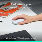 Logitech - Pop Icon ensemble clavier et souris Bluetooth - Blanc cassé-3