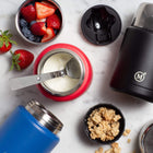 Minimal – Contenant isolé, 500 ml, bleu-Isolation sous vide et technologies thermiques en cuivre