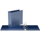 Davis Group Super offre Easyview, Reliure View à anneaux ronds 3 po, personnalisable, paquet de 6 - Bleu Royal-3 po