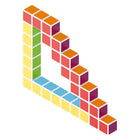 Geomag - Magicube Ensemble de construction gratuit multicolore de 27 pièces-Une construction facile et amusante garantit récompense et résultats